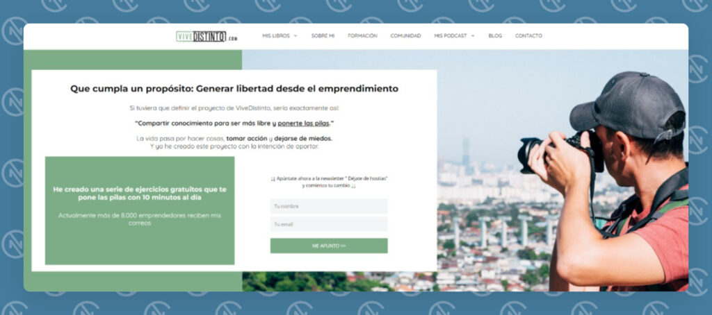newsletter de vive distinto